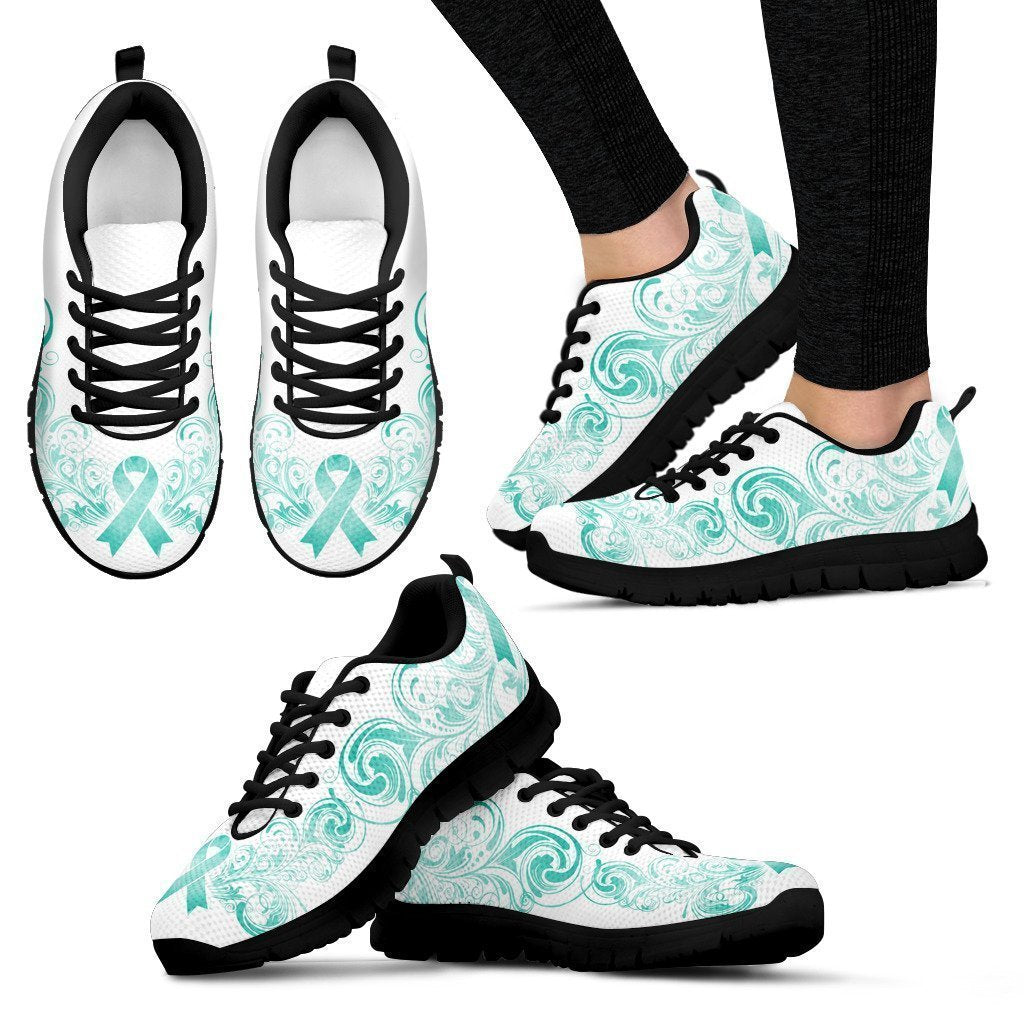 Cervical Cancer Awareness Women's Sneakers-6teenth World™-Women's Sneakers-US5 (EU35)-Vibe Cosy™