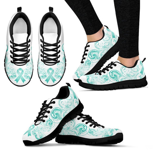 Cervical Cancer Awareness Women's Sneakers-6teenth World™-Women's Sneakers-US5 (EU35)-Vibe Cosy™