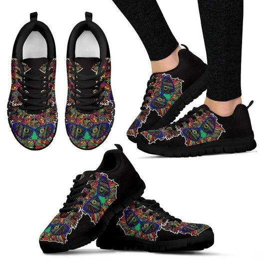 Cats glasses Women's Sneakers-6teenth World™-Women's Sneakers-US5 (EU35)-Vibe Cosy™