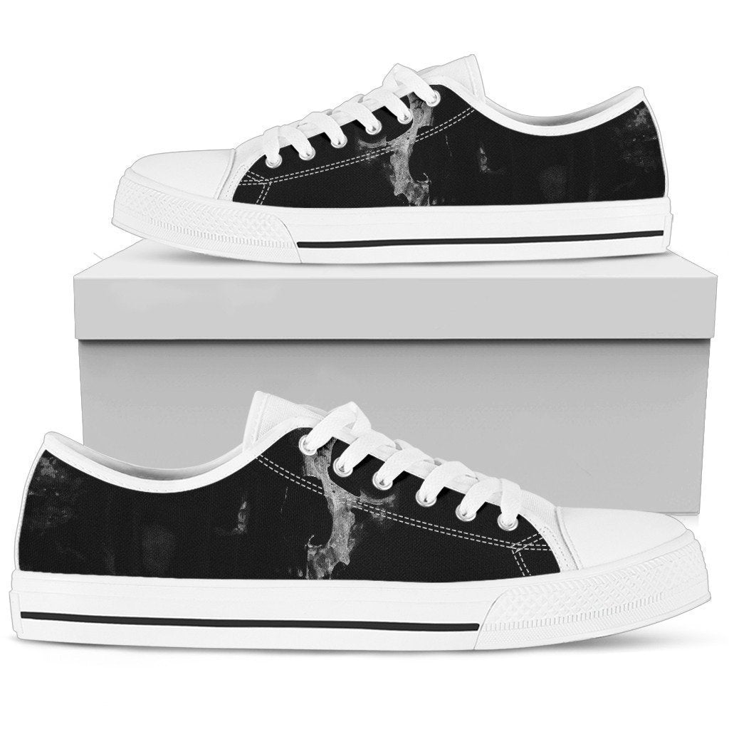 Women's Low Tops Skull (White Sole)-6teenth World™-Women's Low Top Shoe-US5.5 (EU36)-Vibe Cosy™
