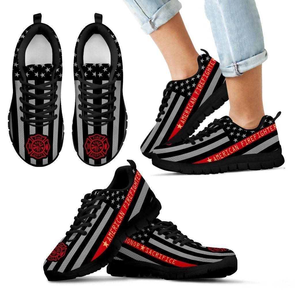 Firefighter Sneakers Kid's Sneakers-6teenth World™-Kid's Sneakers-11 CHILD (EU28)-Vibe Cosy™