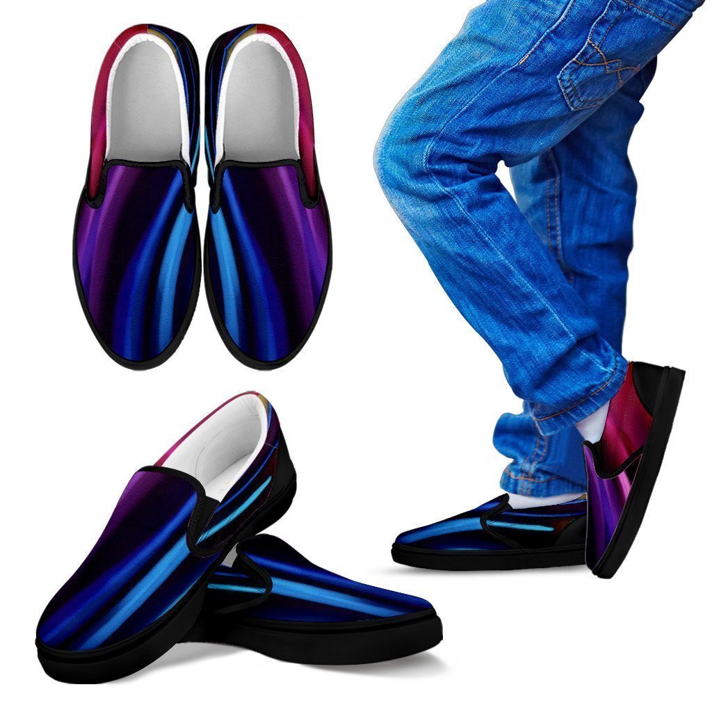 Kid's Slip Ons Daydream (Black Soles)-6teenth World™-Kid's Slip Ons-11 CHILD (EU28)-Vibe Cosy™