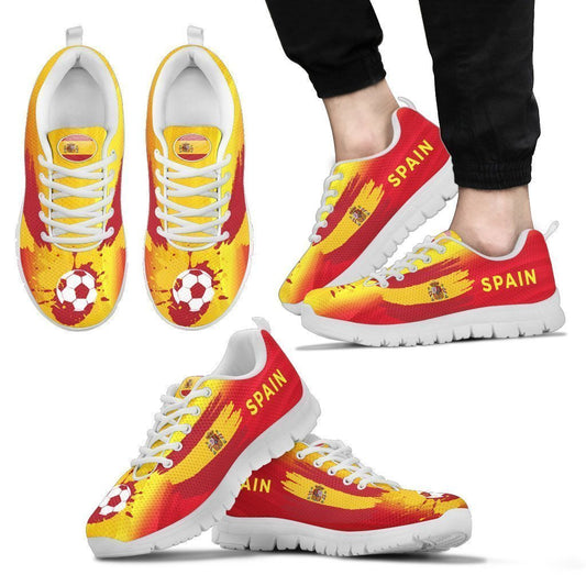 Spain Football Men's Sneakers-6teenth World™-Men's Sneakers-US5 (EU38)-Vibe Cosy™