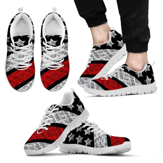Firefighters Lives Matters Men's Sneakers-6teenth World™-Men's Sneakers-US5 (EU38)-Vibe Cosy™