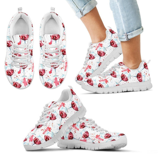 A Glass of Wine Kid's Sneakers-6teenth World™-Kid's Sneakers-11 CHILD (EU28)-Vibe Cosy™