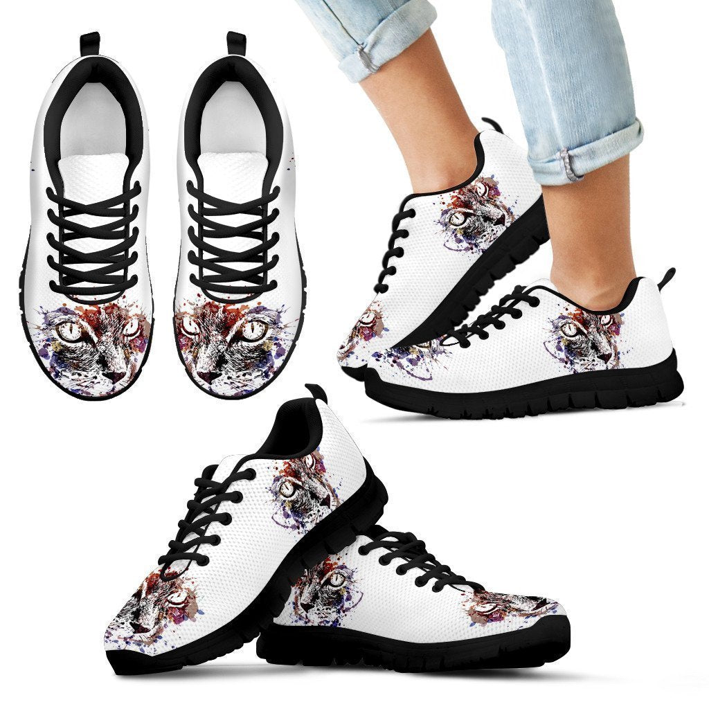 Cat Kid's Sneakers-6teenth World™-Kid's Sneakers-11 CHILD (EU28)-Vibe Cosy™