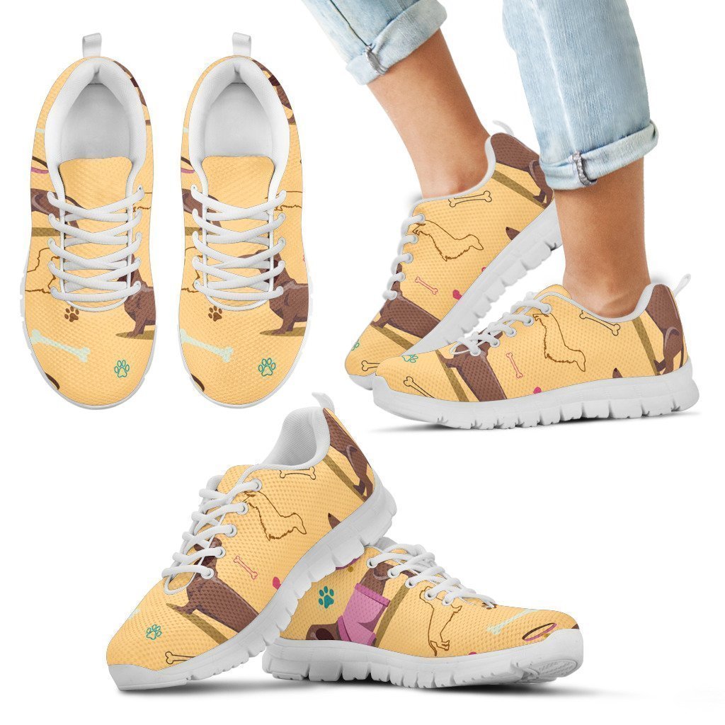 Sneaker For Dachshund Lover Kid's Sneakers-6teenth World™-Kid's Sneakers-11 CHILD (EU28)-Vibe Cosy™
