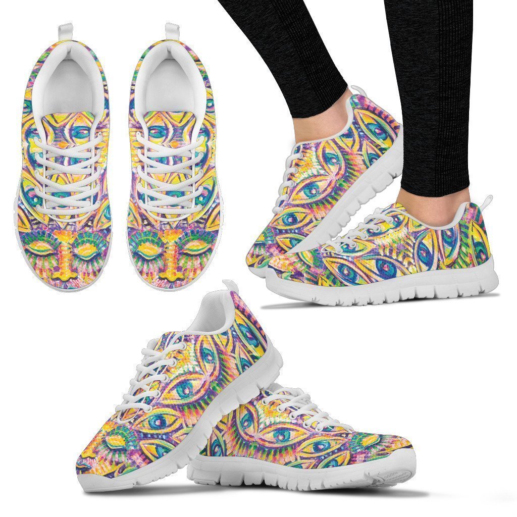 Eye Breathe - Women's Sneakers-6teenth World™-Women's Sneakers-US5 (EU35)-Vibe Cosy™