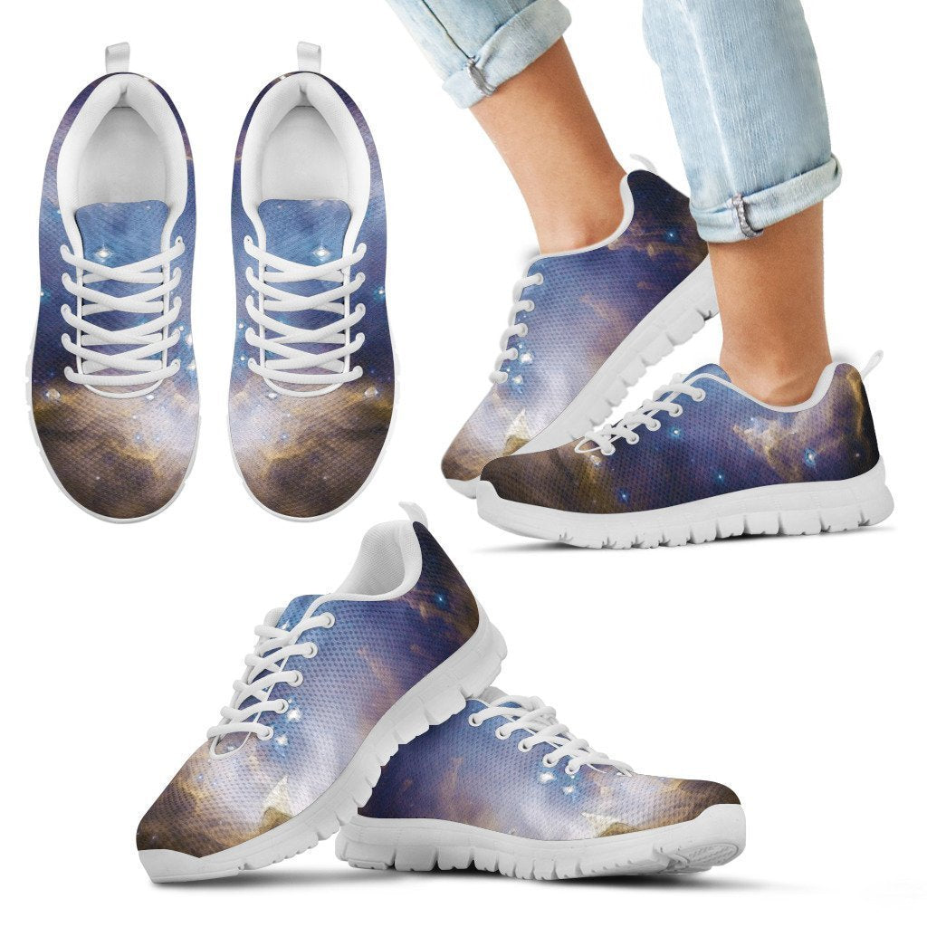 Kid's Sneakers Galaxy in Motion (White Soles)-6teenth World™-Kid's Sneakers-11 CHILD (EU28)-Vibe Cosy™
