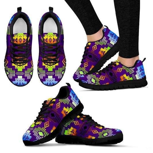 Purple Shades Sopo Women's Sneakers-6teenth World™-Women's Sneakers-US5 (EU35)-Vibe Cosy™