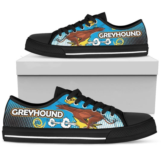 Greyhound Women's Low Top Shoe-6teenth World™-Women's Low Top Shoe-US5.5 (EU36)-Vibe Cosy™
