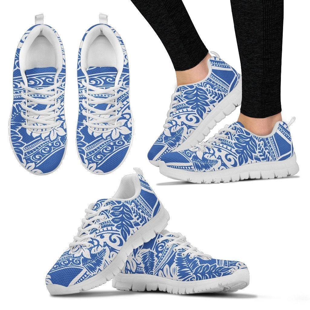 Poly Tribal Sneakers 31 - AH - J9-SNEAKERS-Alohawaii-Women's Sneakers-US5 (EU35)-White-Vibe Cosy™