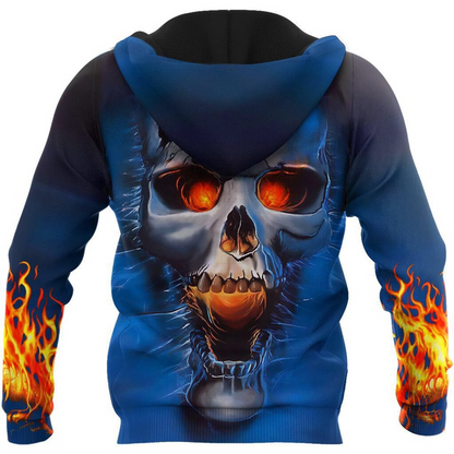 Love Skull 3D all over printed for man and women-Apparel-PL8386-Hoodie-S-Vibe Cosy™