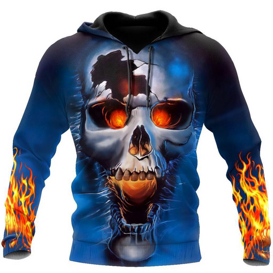 Love Skull 3D all over printed for man and women-Apparel-PL8386-Hoodie-S-Vibe Cosy™