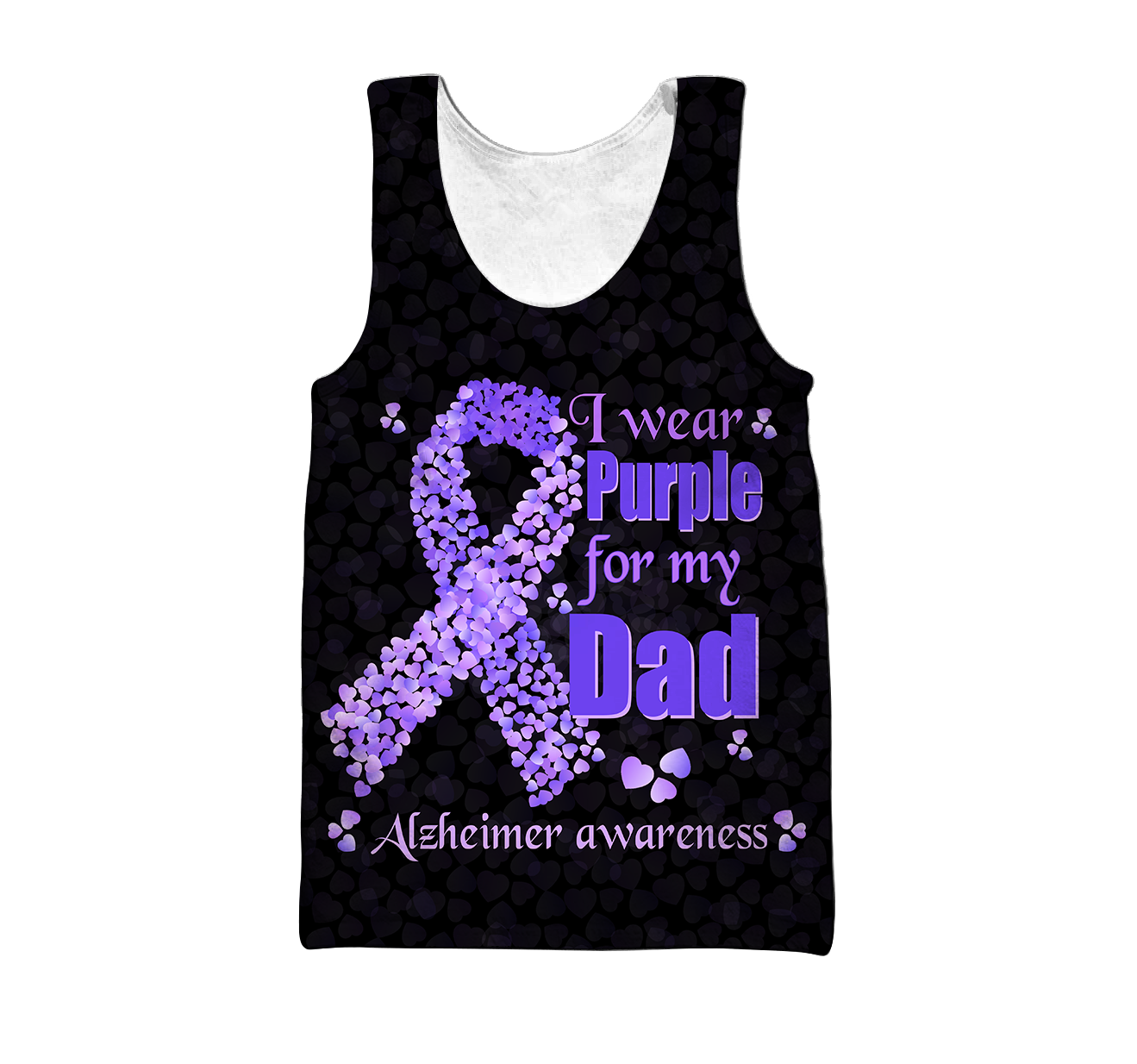 Dad Alzheimer Awareness 3D All Over Printed Shirts For Men and Women HHT06082001