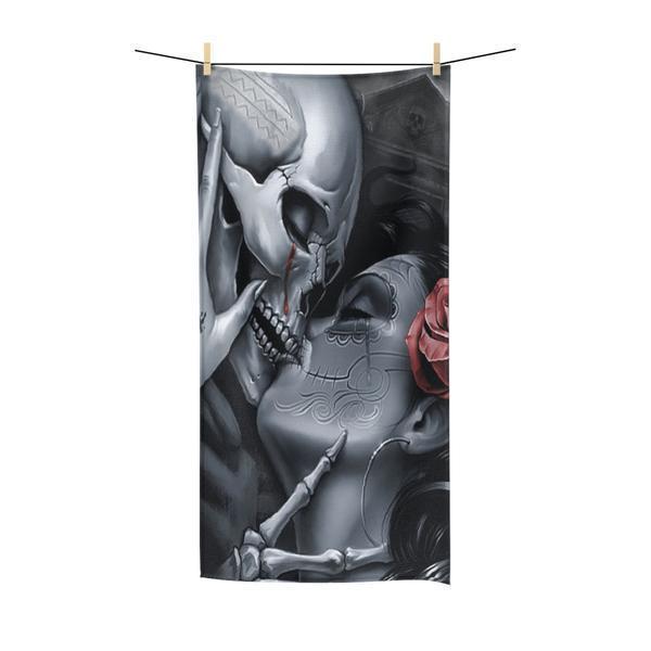 Till death do us part set-Home Decor-Printify-Combo Shower Curtains + Towel + bath mats (20% OFF)-Vibe Cosy™