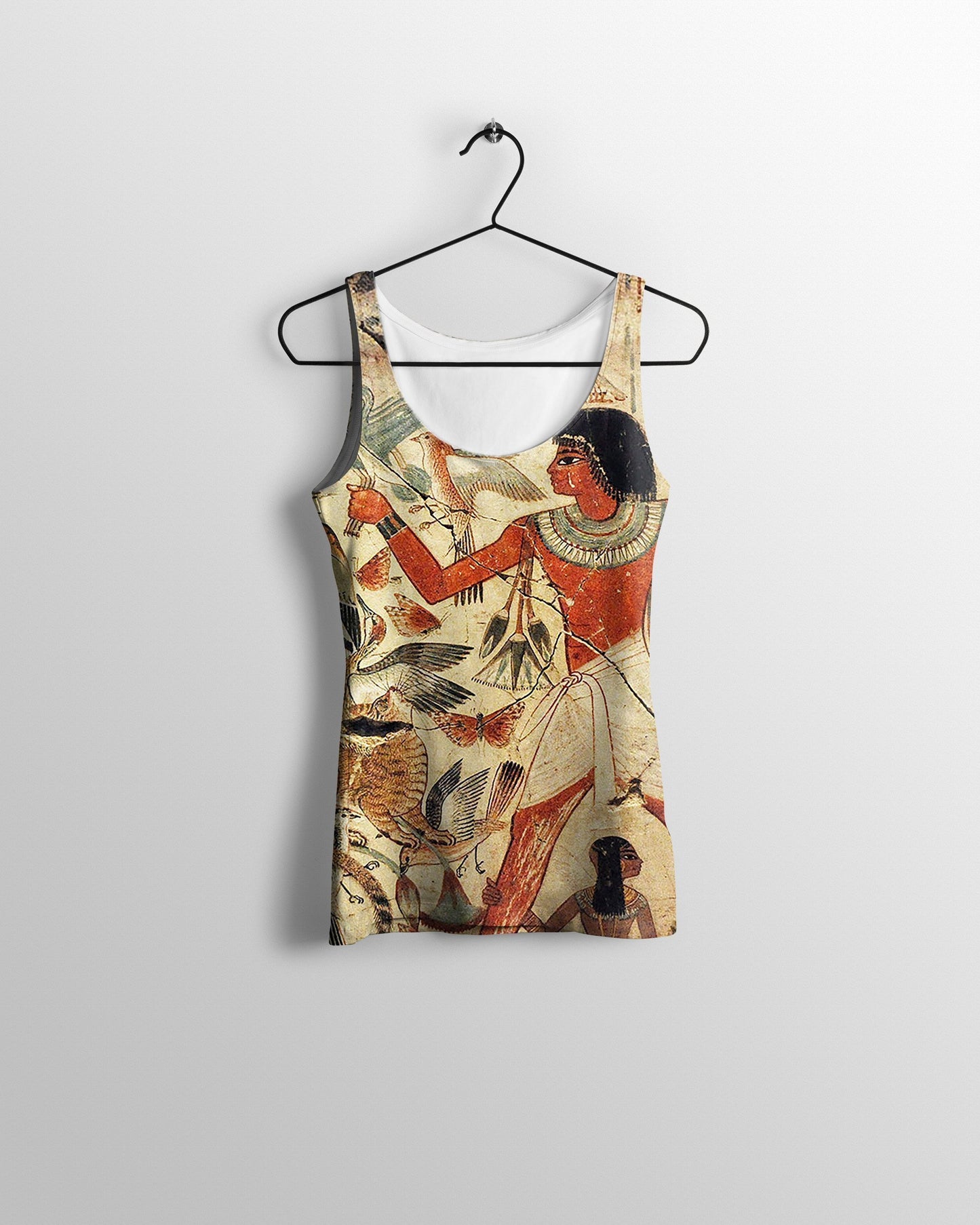 All Over Printed Ancient Egyptian Words-Apparel-HbArts-Tank top-S-Vibe Cosy™