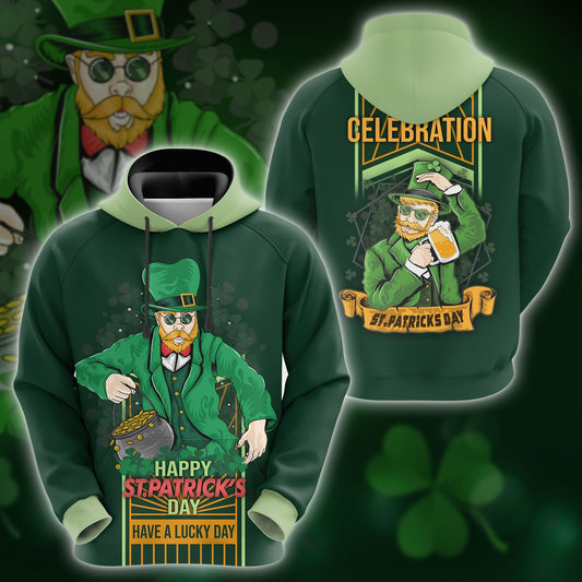 Irish Saint Patrick Day 3D All Over Printed Unisex Shirt