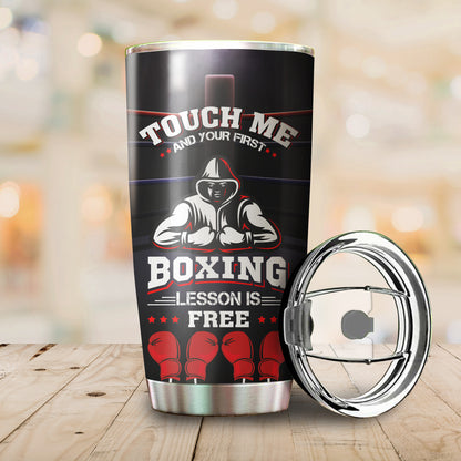 Custom Name Boxing Tumbler
