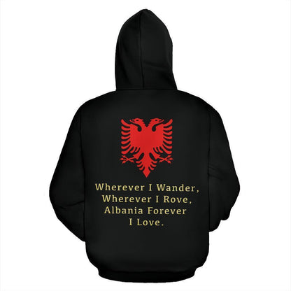 Albania Forever Hoodie NNK 1135-Apparel-NNK-Hoodie-S-Vibe Cosy™