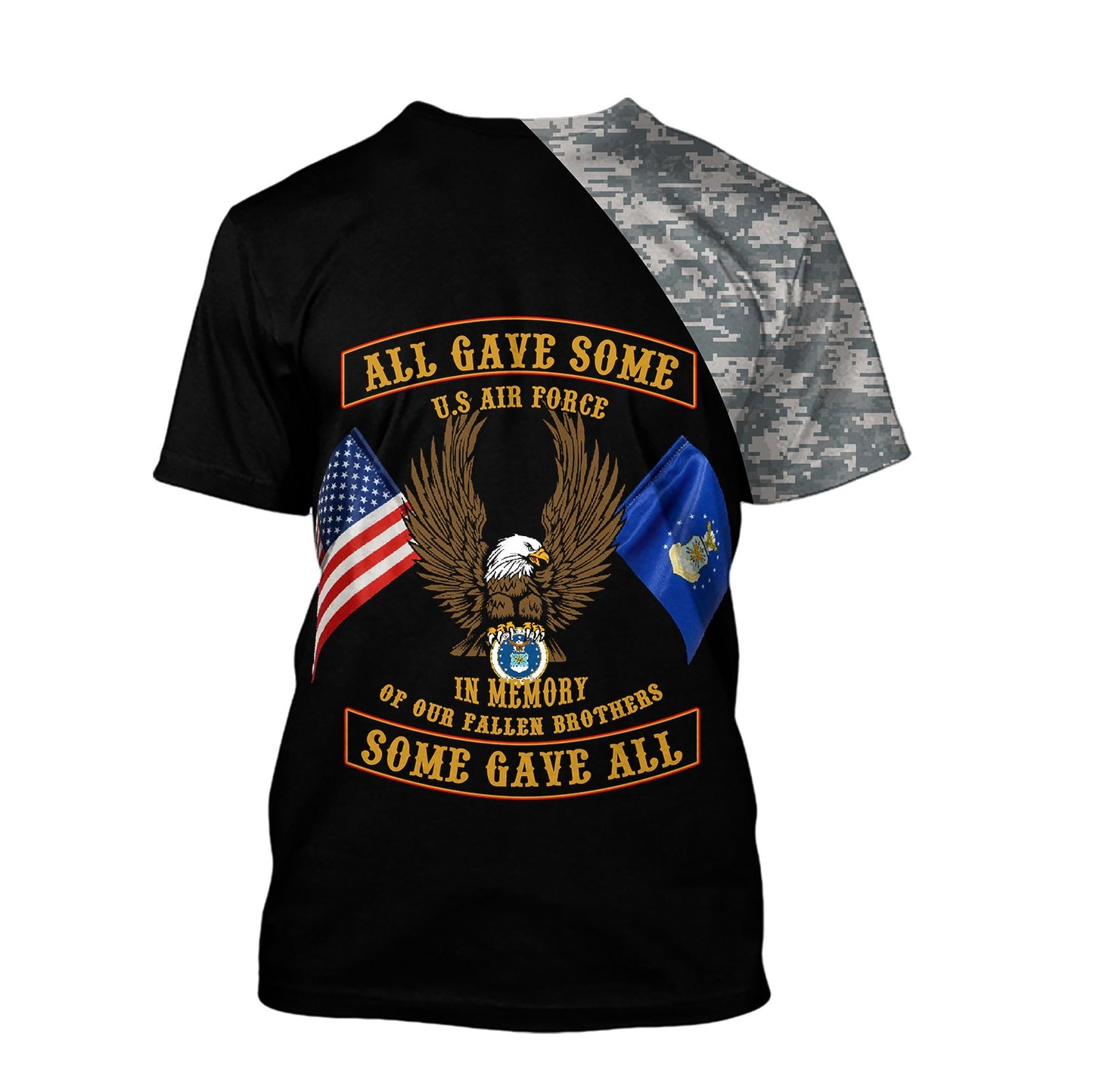 Soldier US Air Force 3D All Over Printed Shirt Hoodie MP22082006