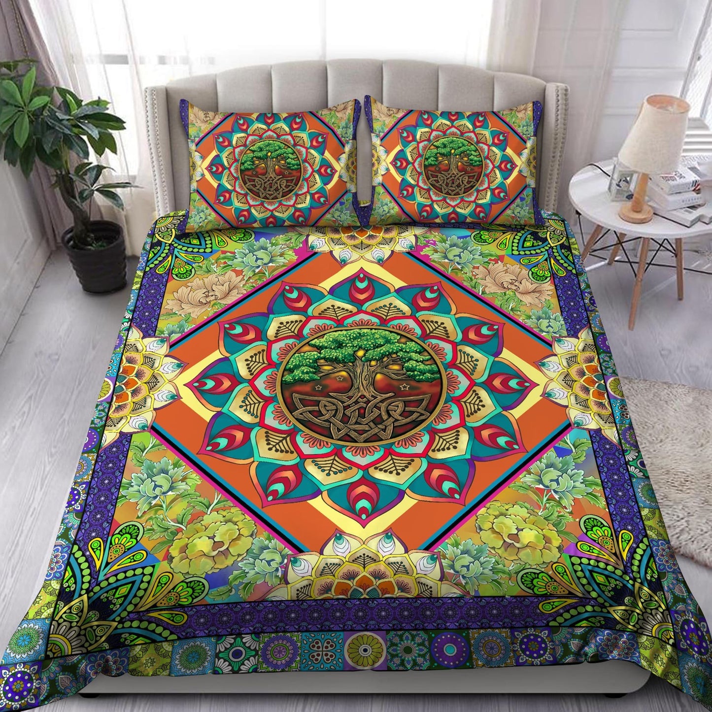 Celtic Mythology Tree Of Life 3D All Over Printed Bedding Set
