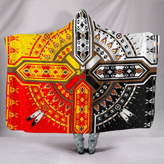 Native American Hooded Blanket