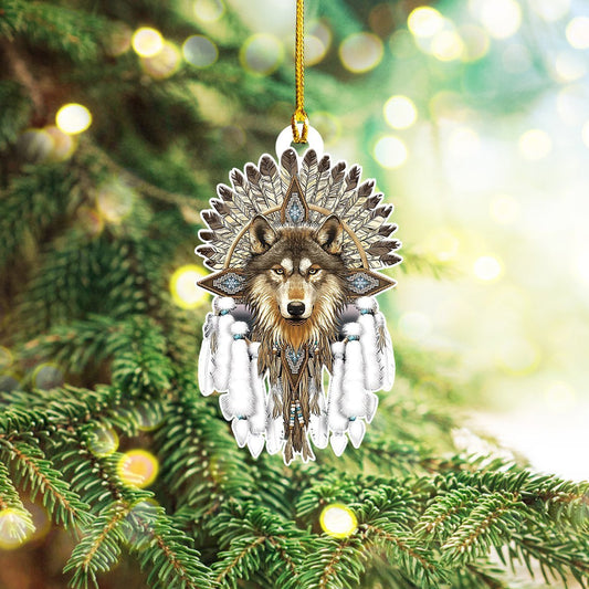 Native American Custom SHAPED ORNAMENT