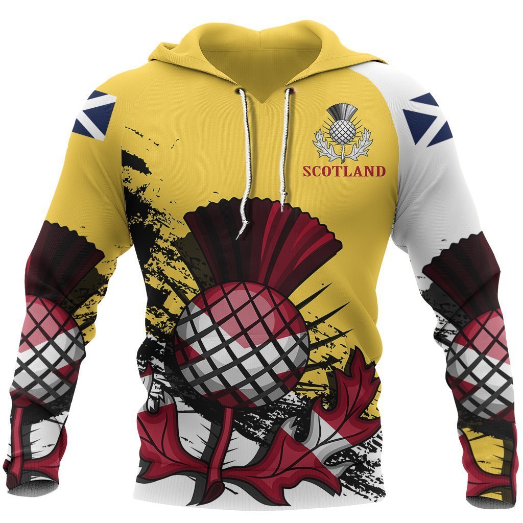Scotland Pullover Hoodie Special Yellow Version HD1200C-Apparel-HD09-Hoodie-S-Vibe Cosy™