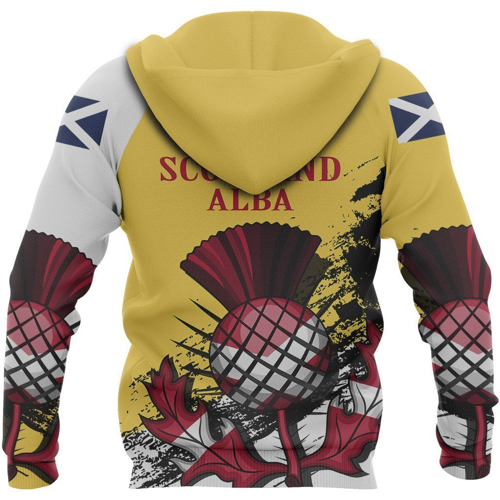 Scotland Pullover Hoodie Special Yellow Version HD1200C-Apparel-HD09-Zip Hoodie-S-Vibe Cosy™