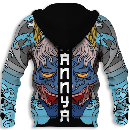 Oni Hoodie 01-Apparel-HD09-Hoodie-S-Vibe Cosy™