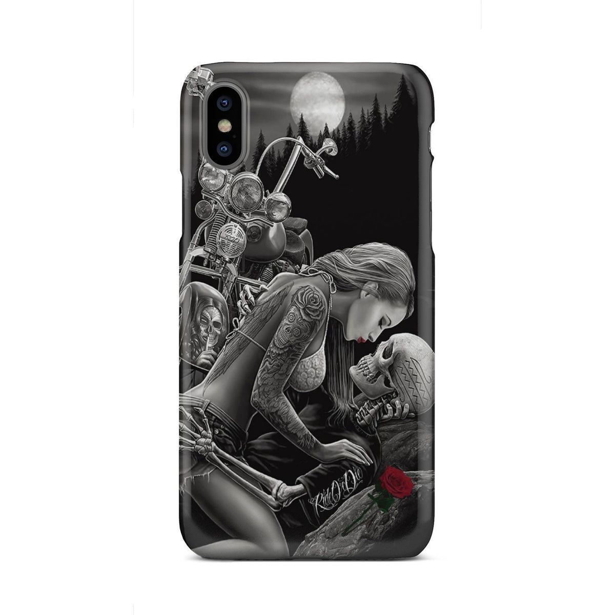 Ride or die Phone Case-Phone Case-wc-fulfillment-iPhone X-Vibe Cosy™