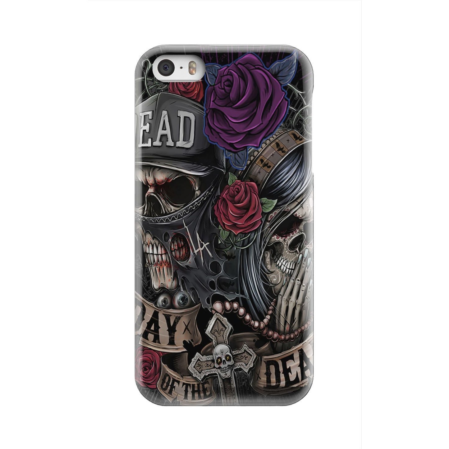 Day of the Dead Phone Case-Phone Case-wc-fulfillment-iPhone 5S-Vibe Cosy™