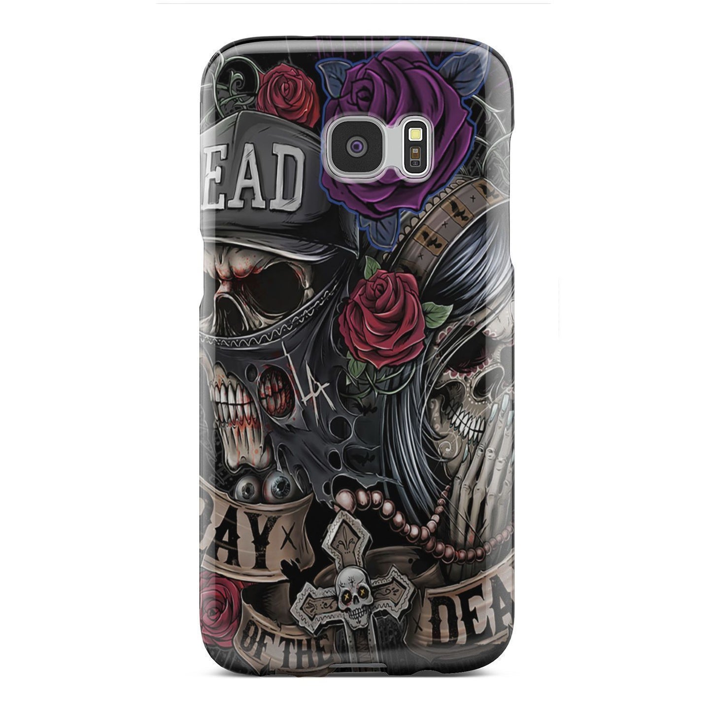 Day of the Dead Phone Case-Phone Case-wc-fulfillment-Galaxy S6 Edge Plus-Vibe Cosy™