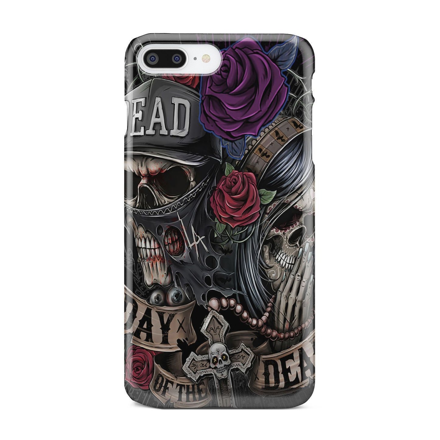 Day of the Dead Phone Case-Phone Case-wc-fulfillment-iPhone 8 Plus-Vibe Cosy™