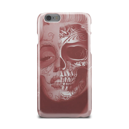 Beautiful Skull Face phone case-Phone Case-wc-fulfillment-iPhone 6-Vibe Cosy™