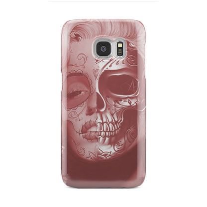Beautiful Skull Face phone case-Phone Case-wc-fulfillment-Galaxy S6 Edge-Vibe Cosy™