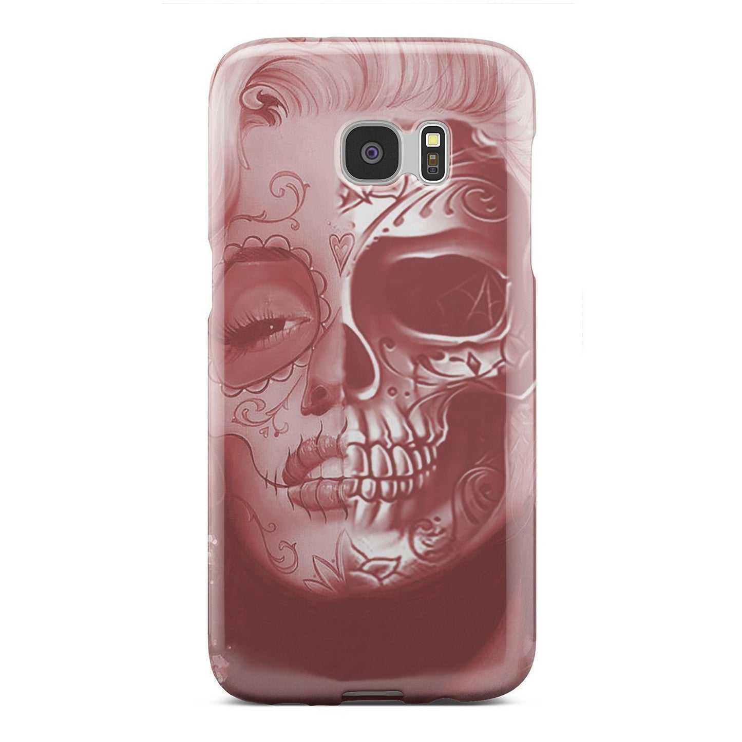 Beautiful Skull Face phone case-Phone Case-wc-fulfillment-Galaxy S6 Edge Plus-Vibe Cosy™