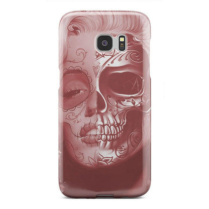 Beautiful Skull Face phone case-Phone Case-wc-fulfillment-Galaxy S6 Edge Plus-Vibe Cosy™