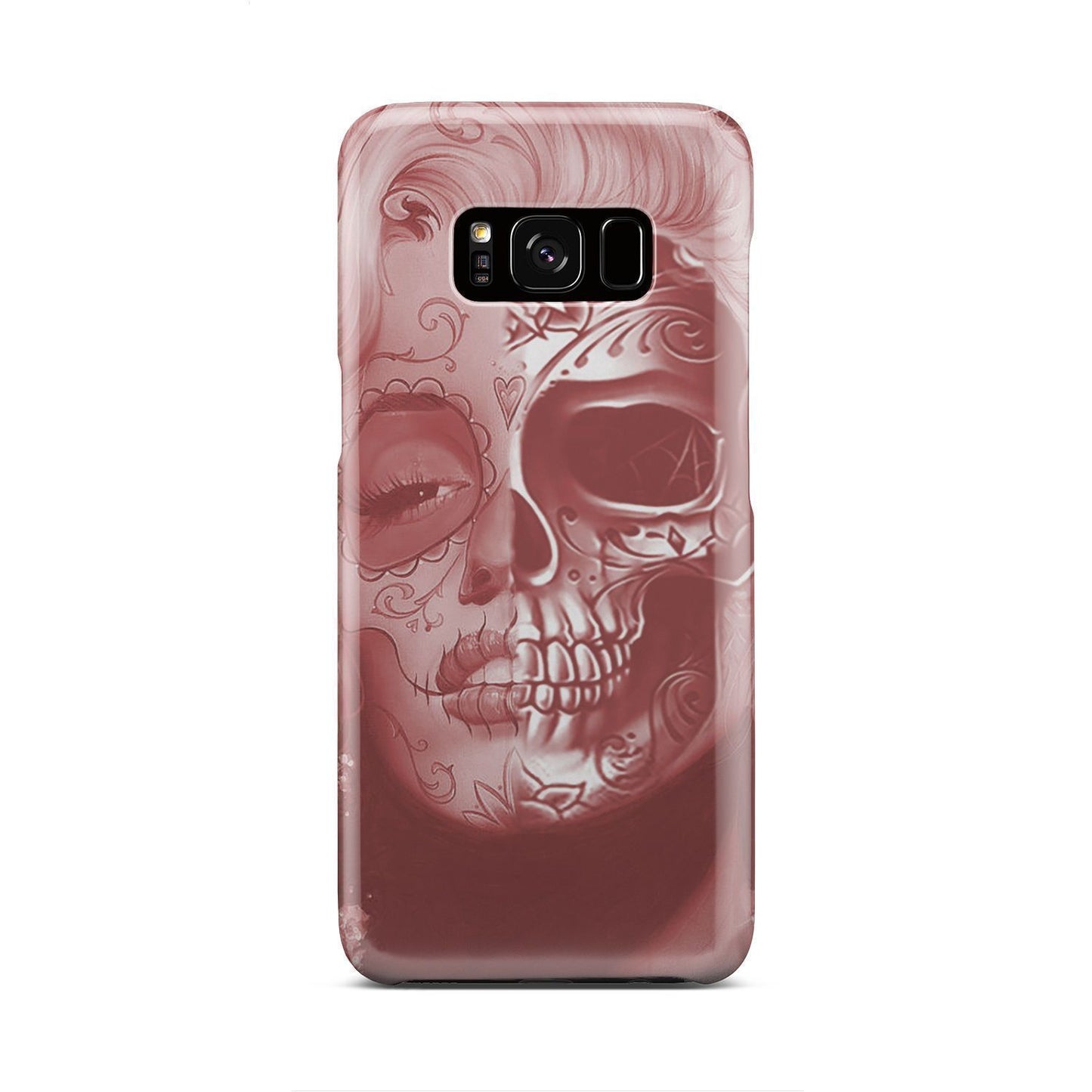 Beautiful Skull Face phone case-Phone Case-wc-fulfillment-Galaxy S8-Vibe Cosy™