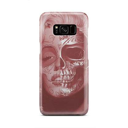 Beautiful Skull Face phone case-Phone Case-wc-fulfillment-Galaxy S8-Vibe Cosy™