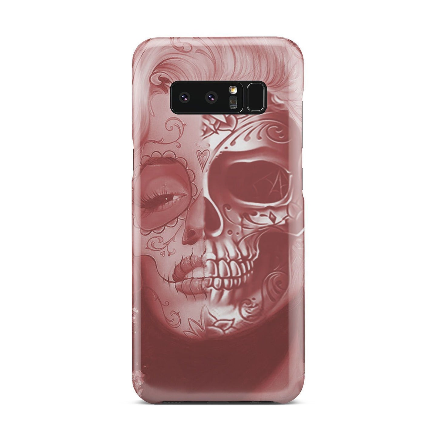 Beautiful Skull Face phone case-Phone Case-wc-fulfillment-Galaxy Note 8-Vibe Cosy™