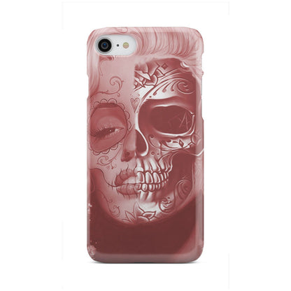 Beautiful Skull Face phone case-Phone Case-wc-fulfillment-iPhone 8-Vibe Cosy™
