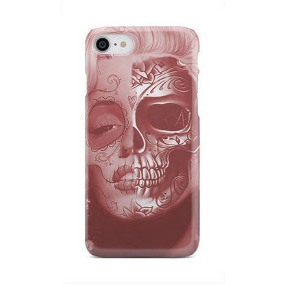 Beautiful Skull Face phone case-Phone Case-wc-fulfillment-iPhone 7-Vibe Cosy™