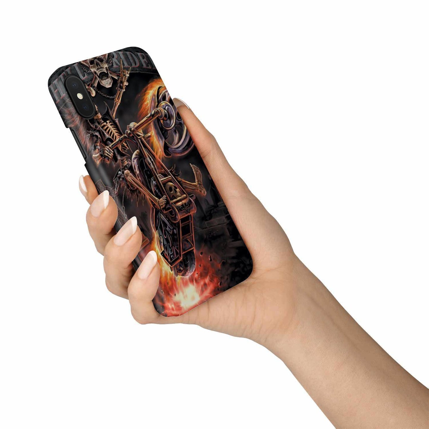 Hell Rider Phone Case-Phone Case-wc-fulfillment-iPhone X-Vibe Cosy™