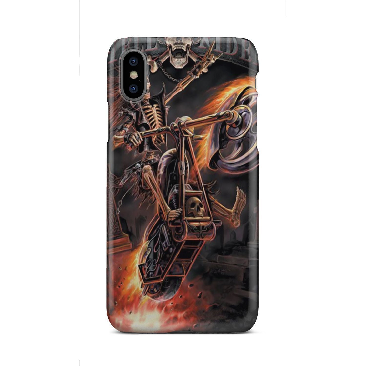 Hell Rider Phone Case-Phone Case-wc-fulfillment-iPhone X-Vibe Cosy™
