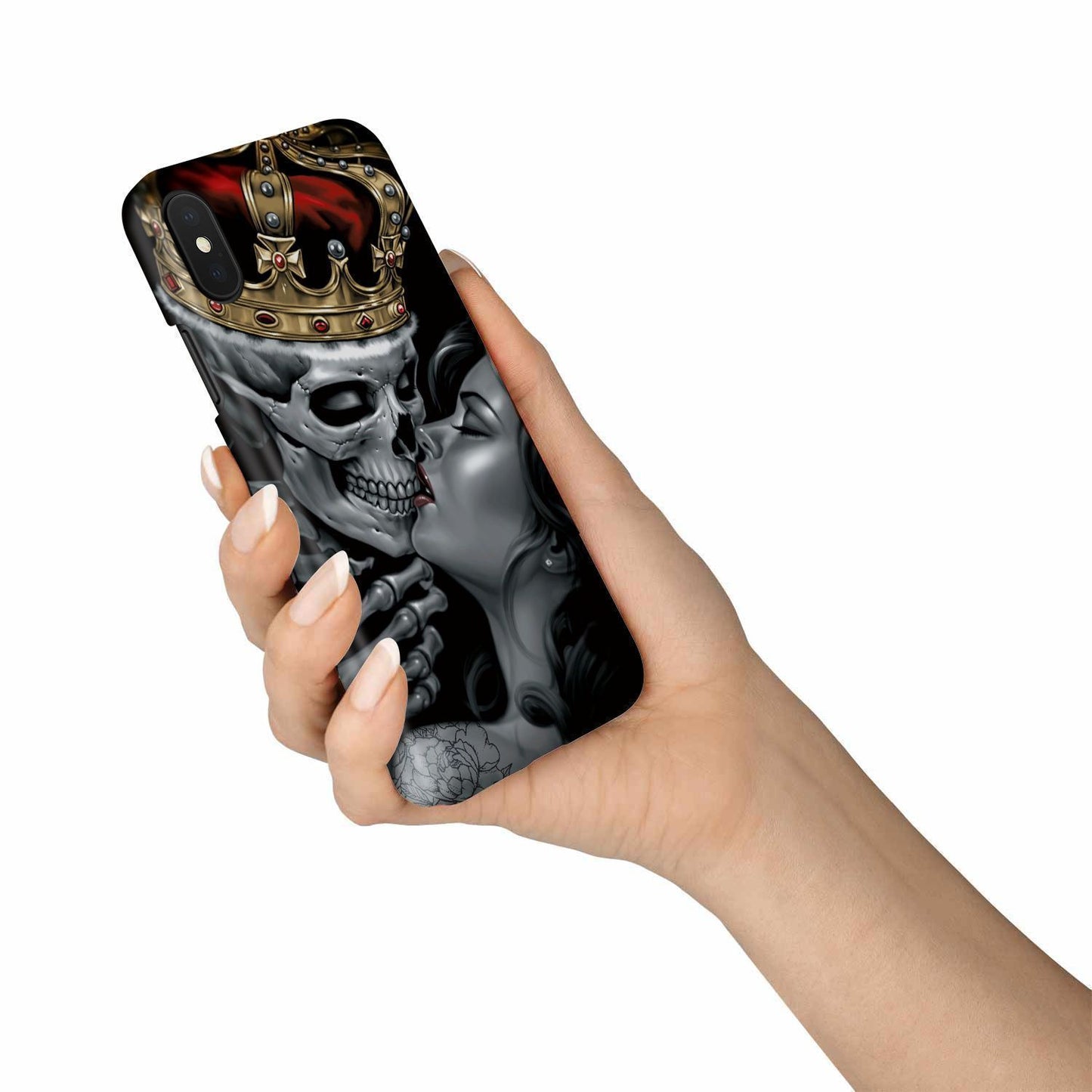 King and Queen Phone Case-Phone Case-wc-fulfillment-iPhone X-Vibe Cosy™