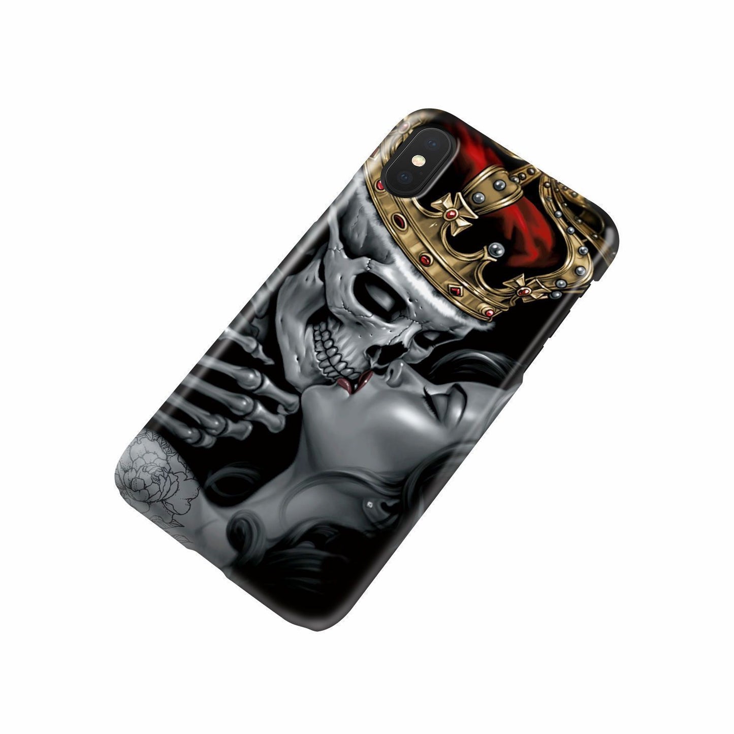 King and Queen Phone Case-Phone Case-wc-fulfillment-iPhone X-Vibe Cosy™