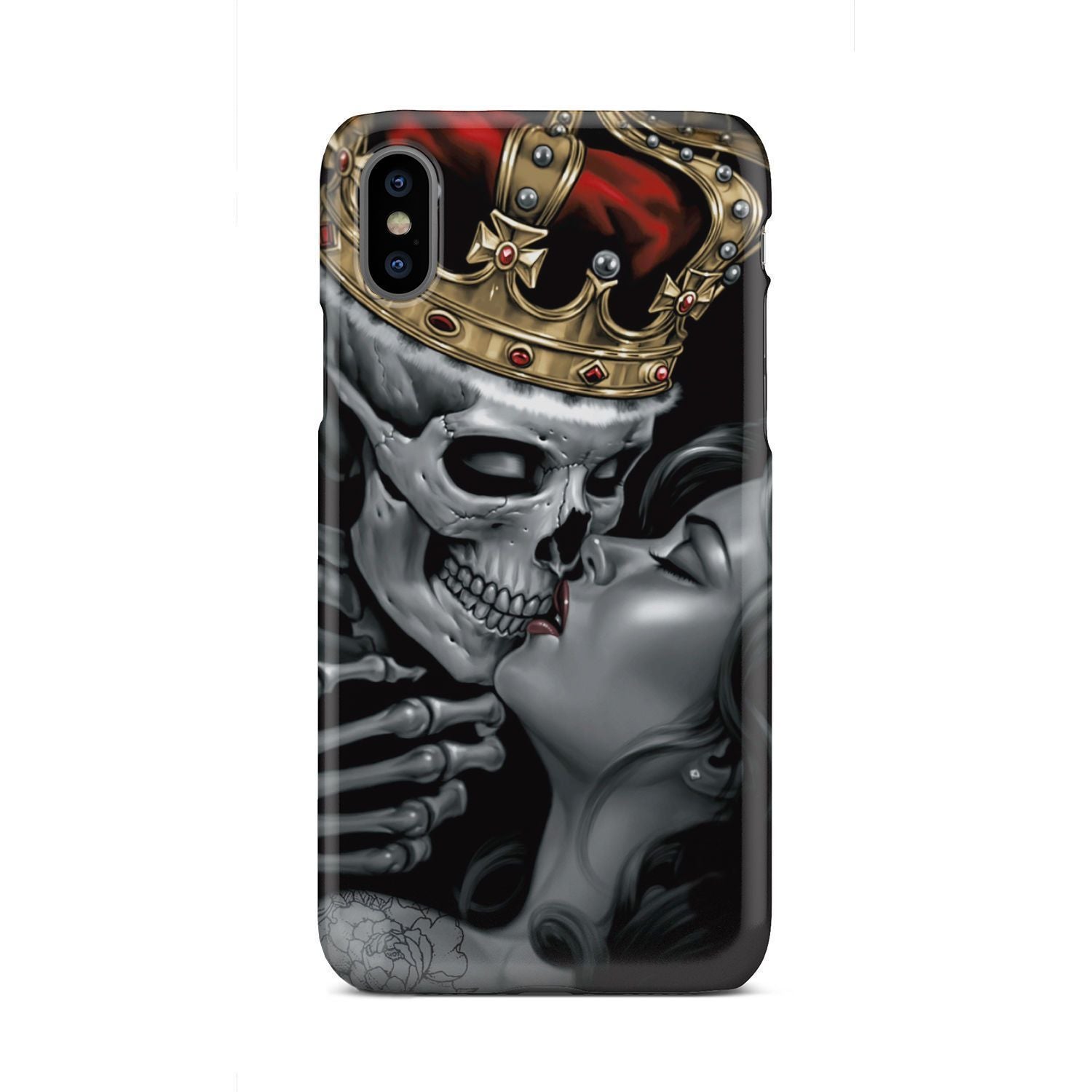 King and Queen Phone Case-Phone Case-wc-fulfillment-iPhone X-Vibe Cosy™