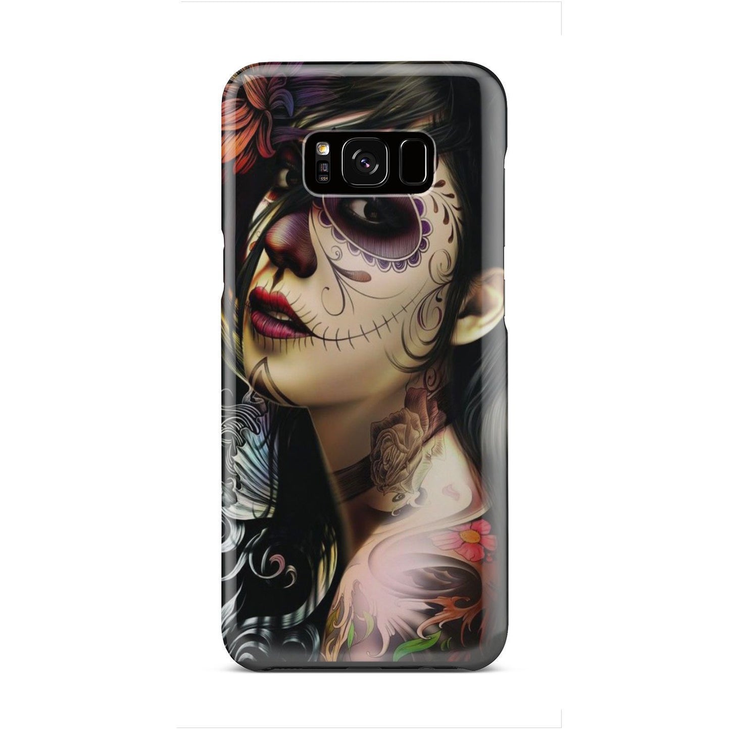 Sugar skull phone case-Phone Case-wc-fulfillment-Galaxy S8 Plus-Vibe Cosy™